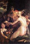 AACHEN, Hans von Bacchus, Ceres and Cupid China oil painting reproduction